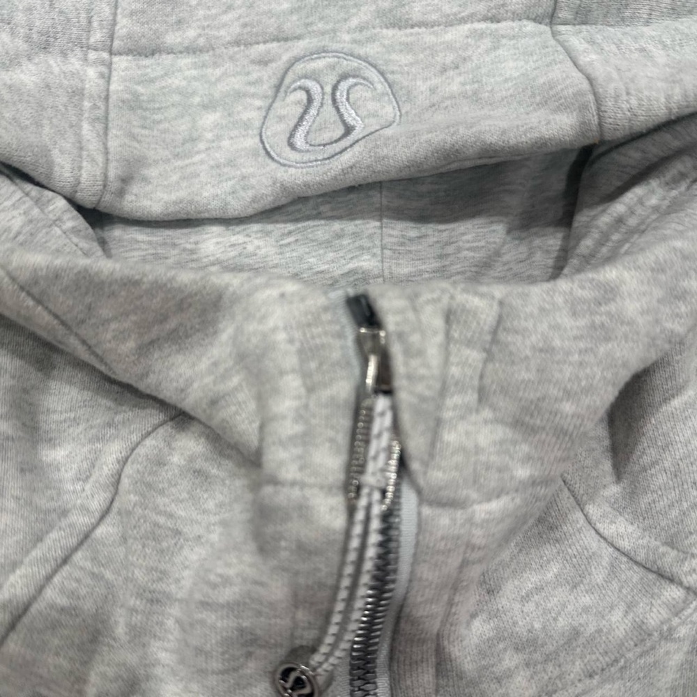 Lululemon Athletica Light Gray Hoodie - Picture 2 of 3